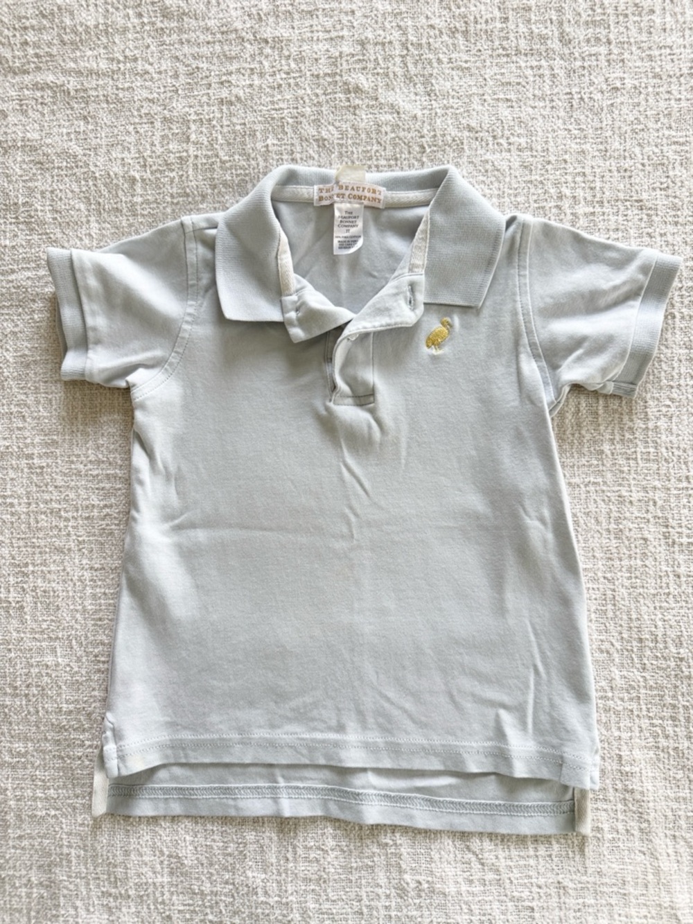 The Beaufort Bonnet Company 3T Pale Blue Polo
